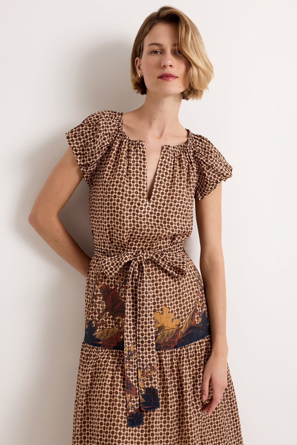 Leena Dress in Flores