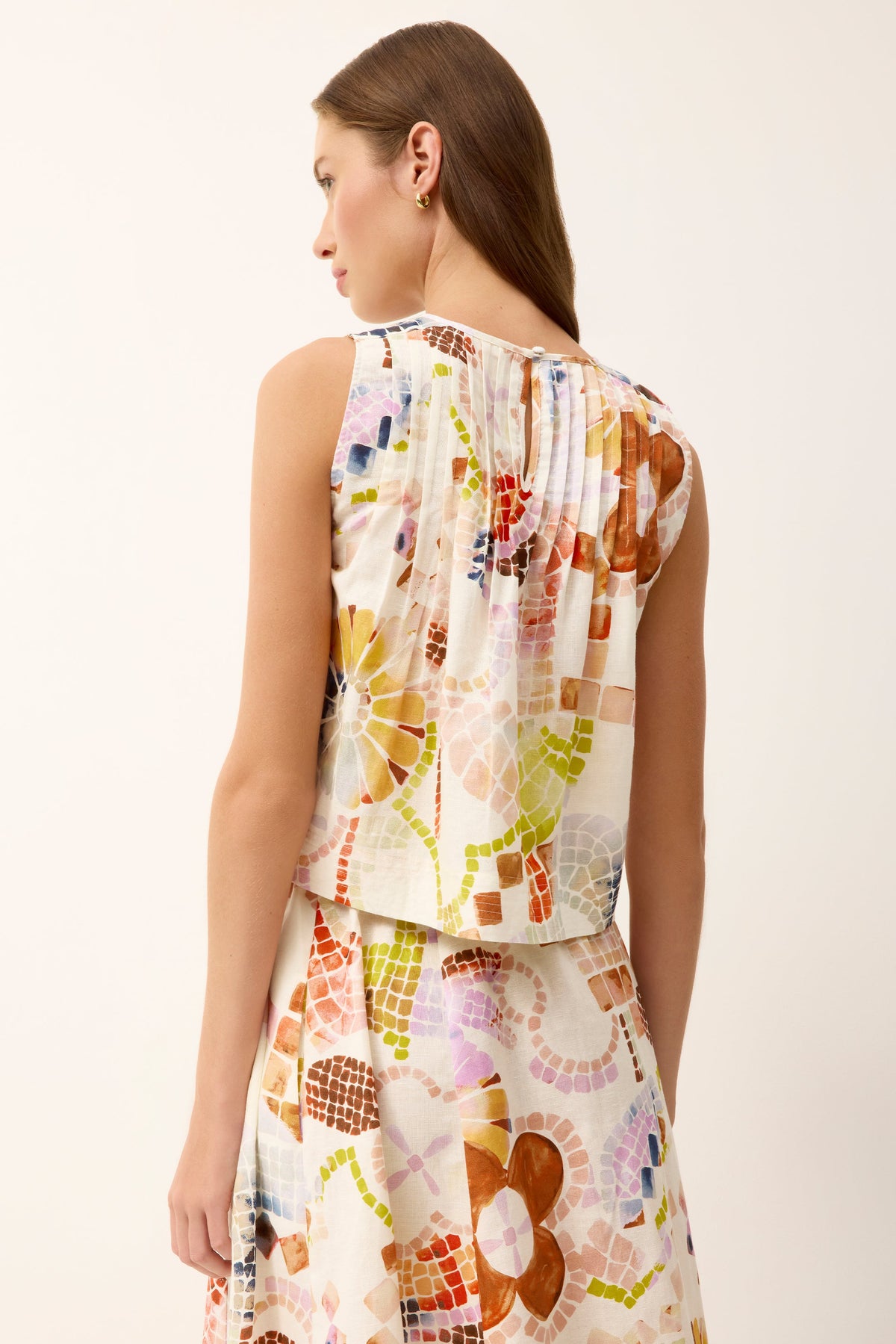 Letta Top in Travertine