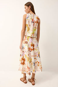 Letta Top in Travertine