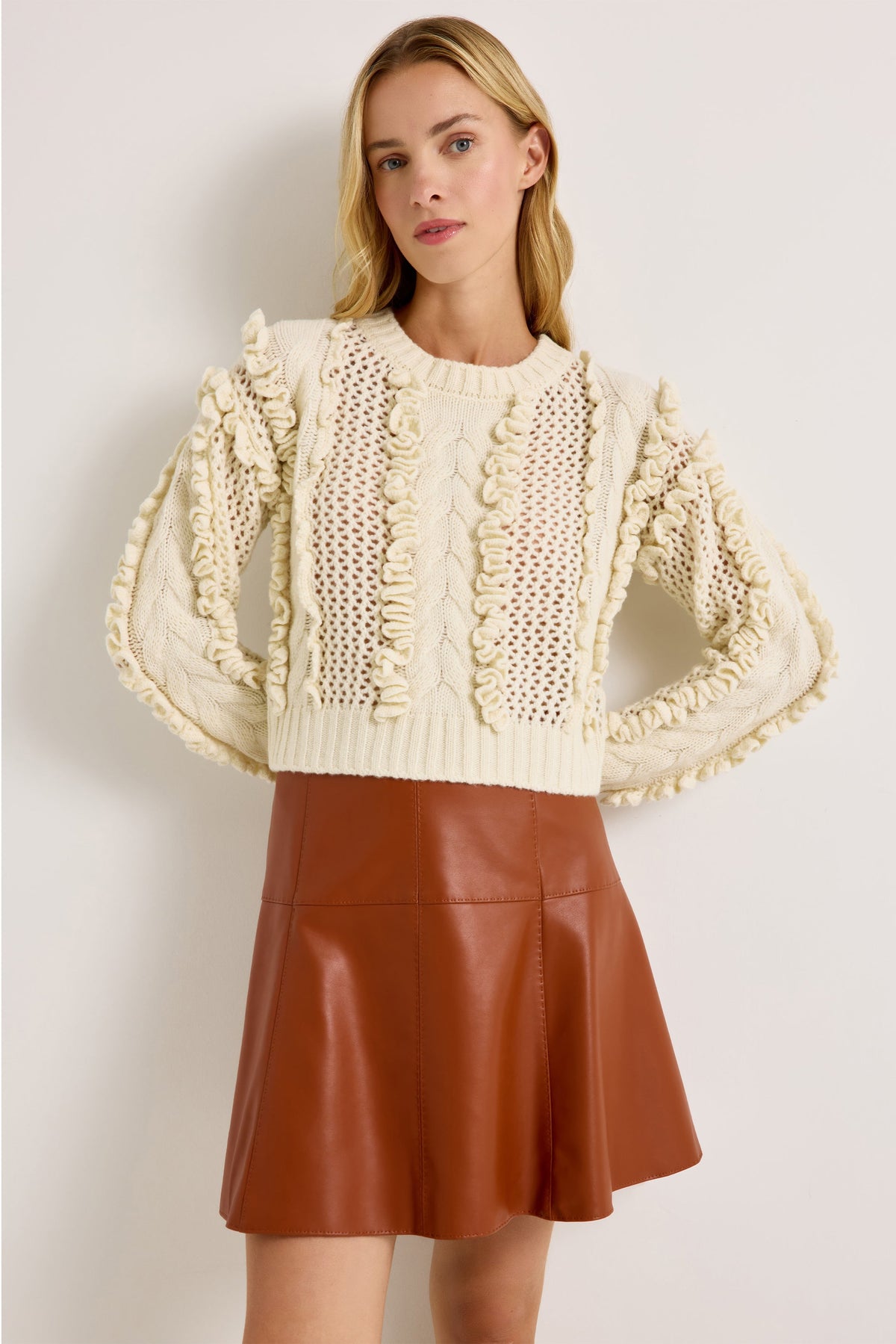 Lindsay Sweater in Ivory