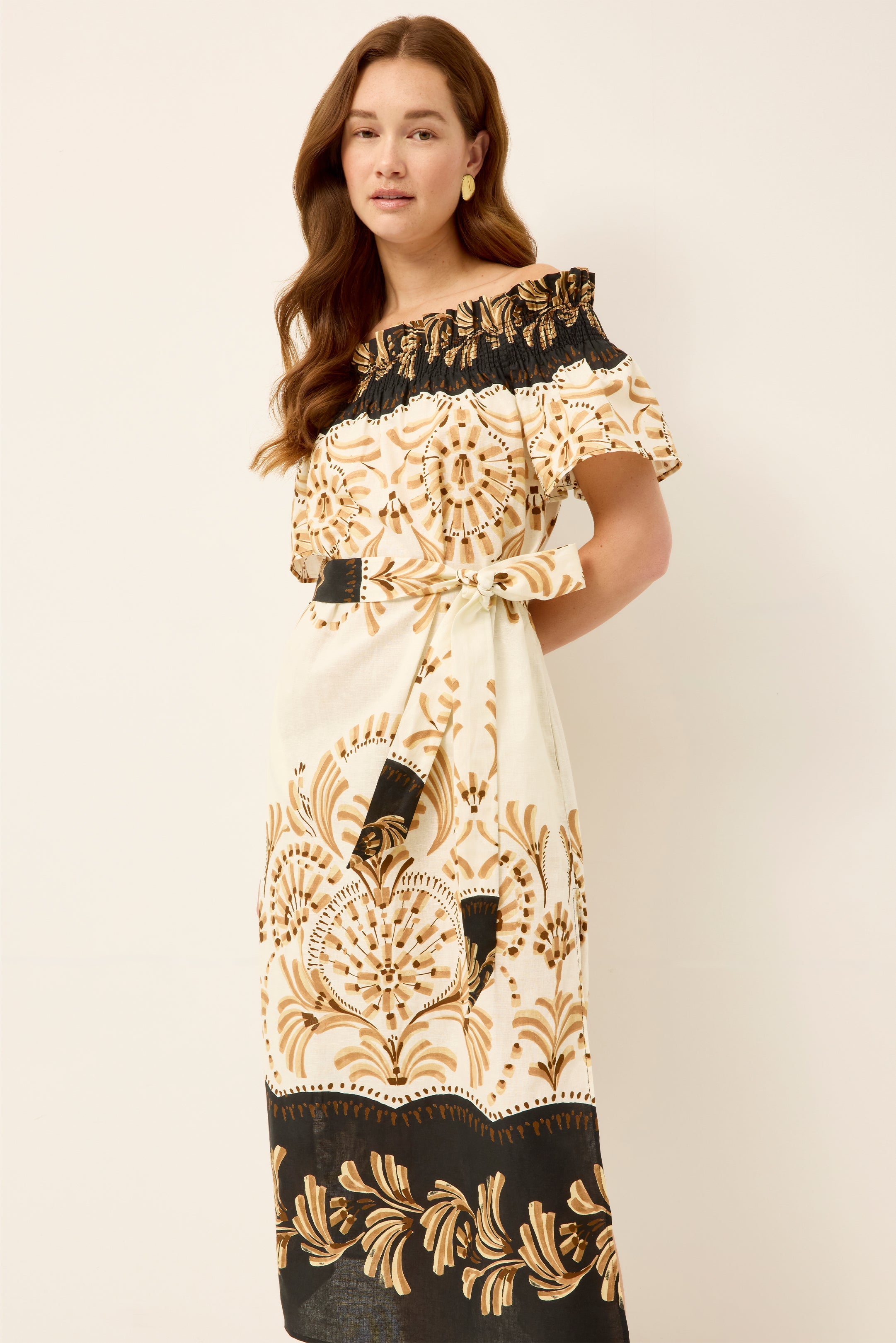 Lola Dress in Fleuron