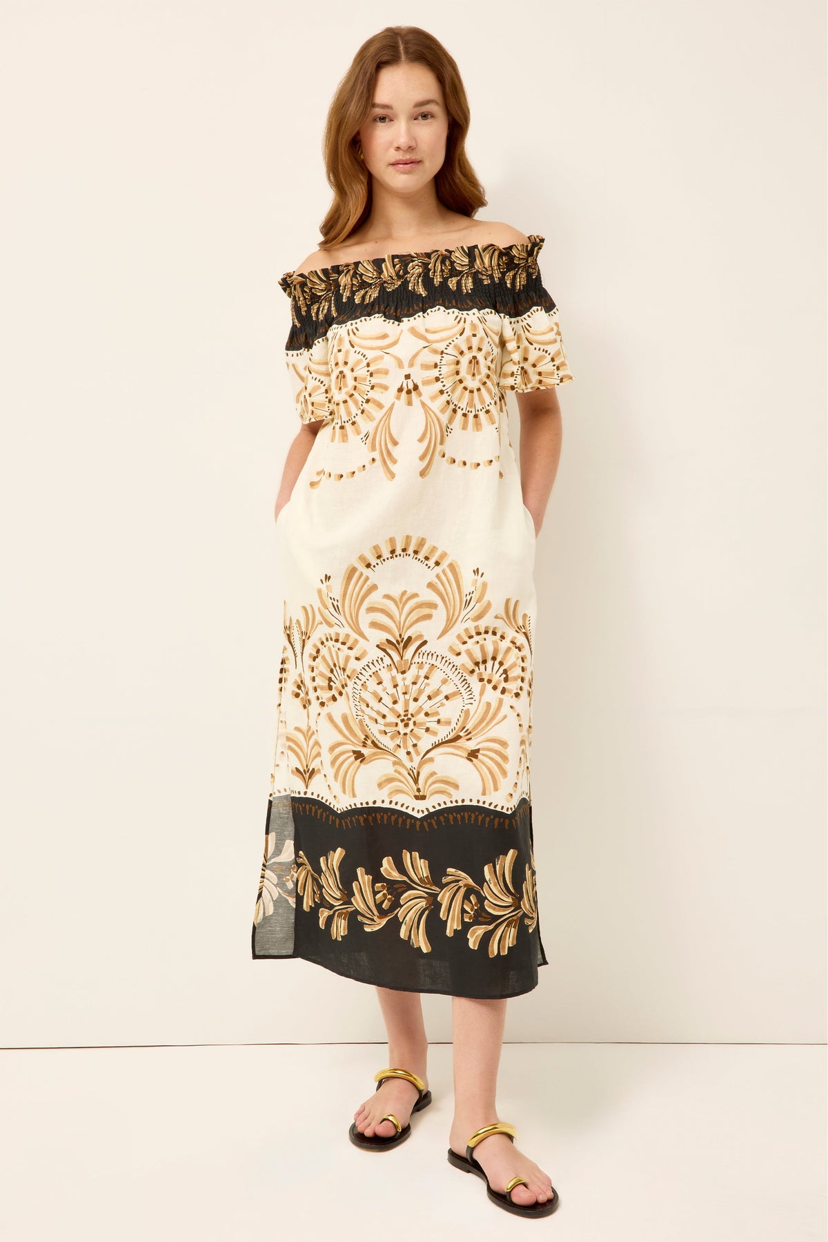 Lola Dress in Fleuron