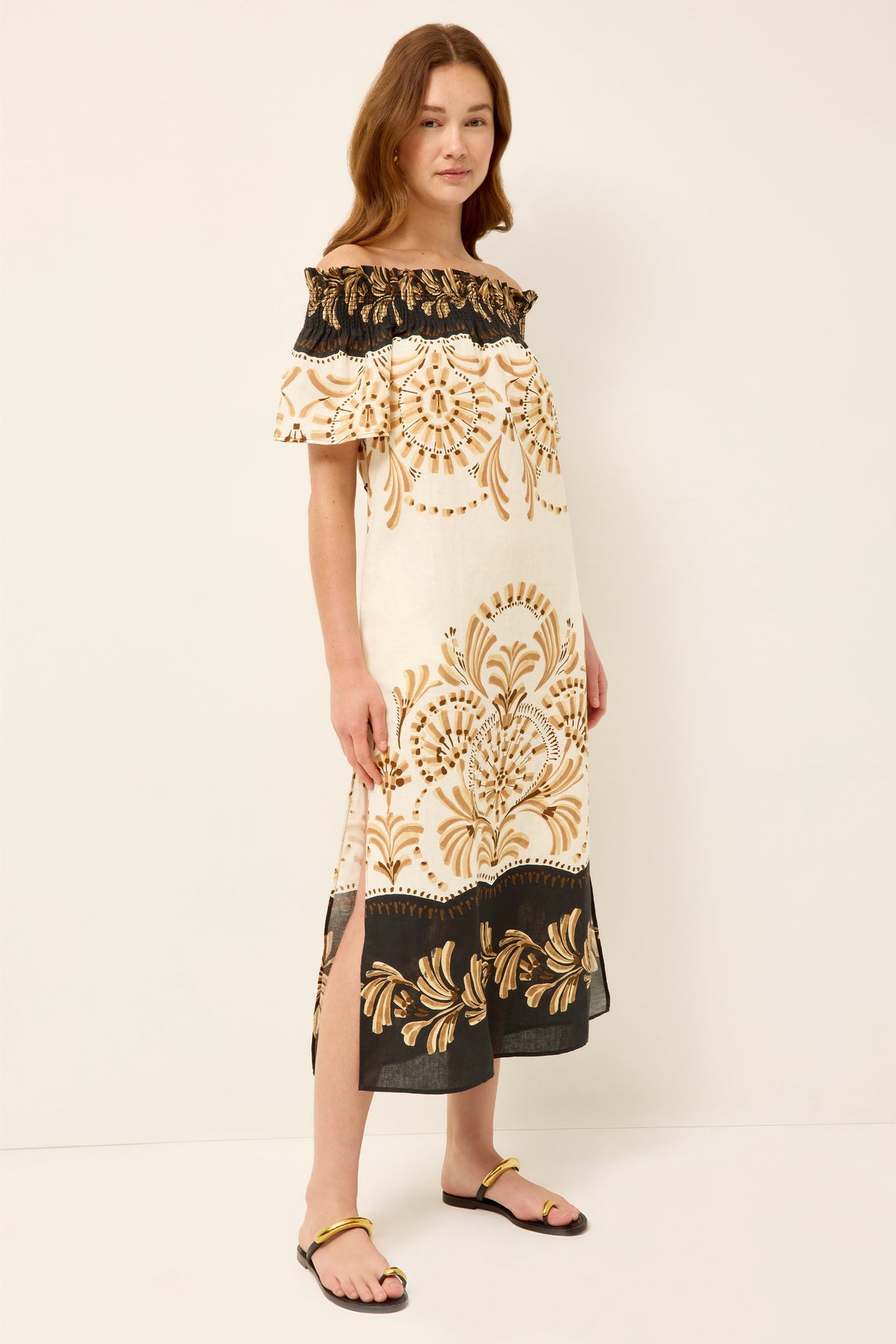 Lola Dress in Fleuron