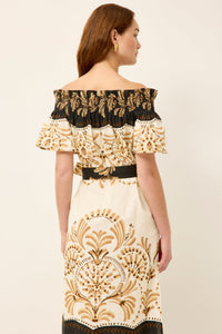 Lola Dress in Fleuron