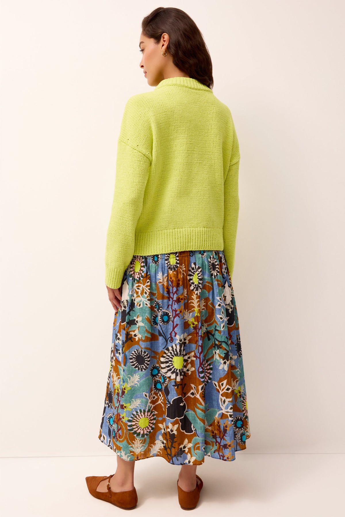Lonnie Sweater in Limeade