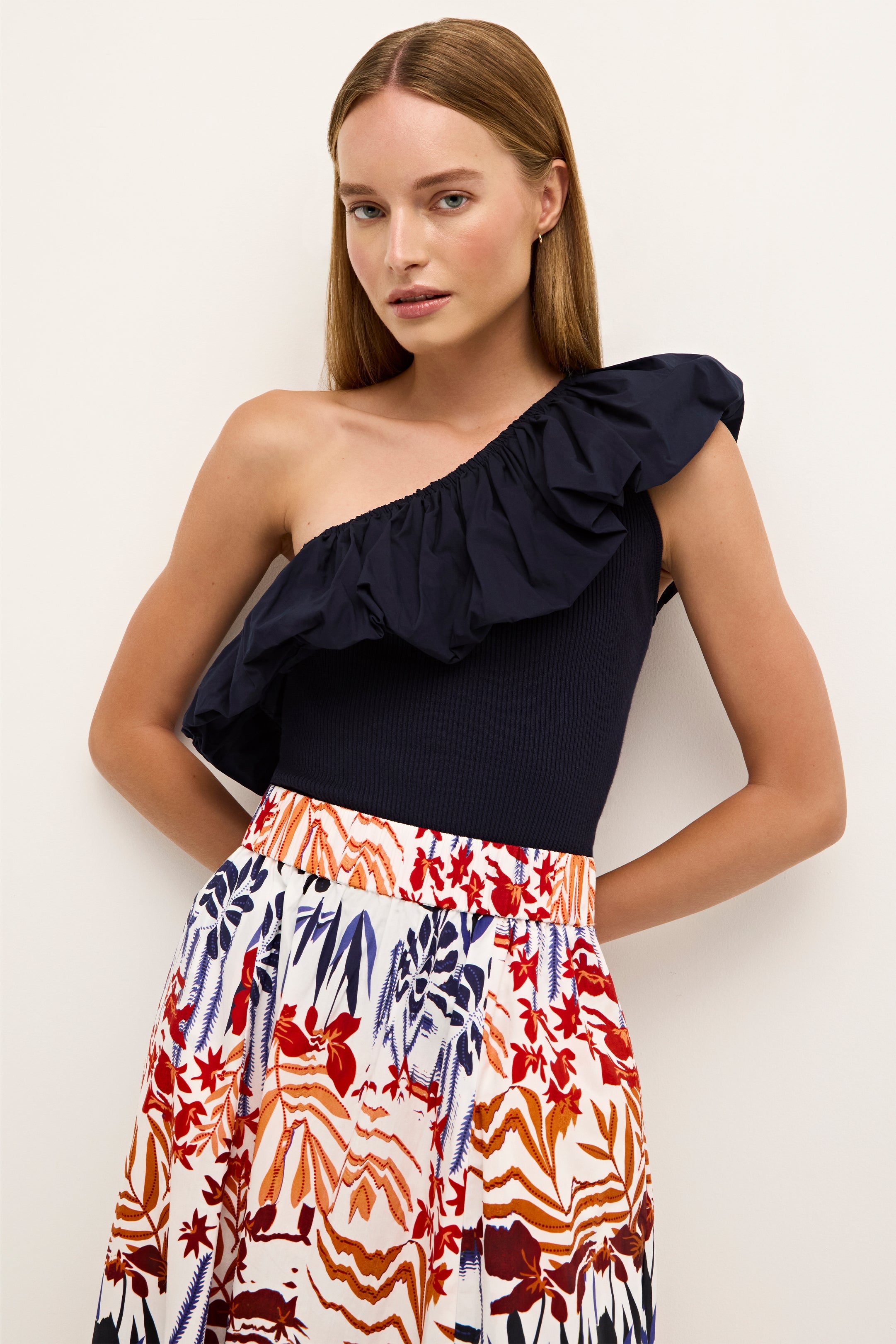 Lucy Top in Navy