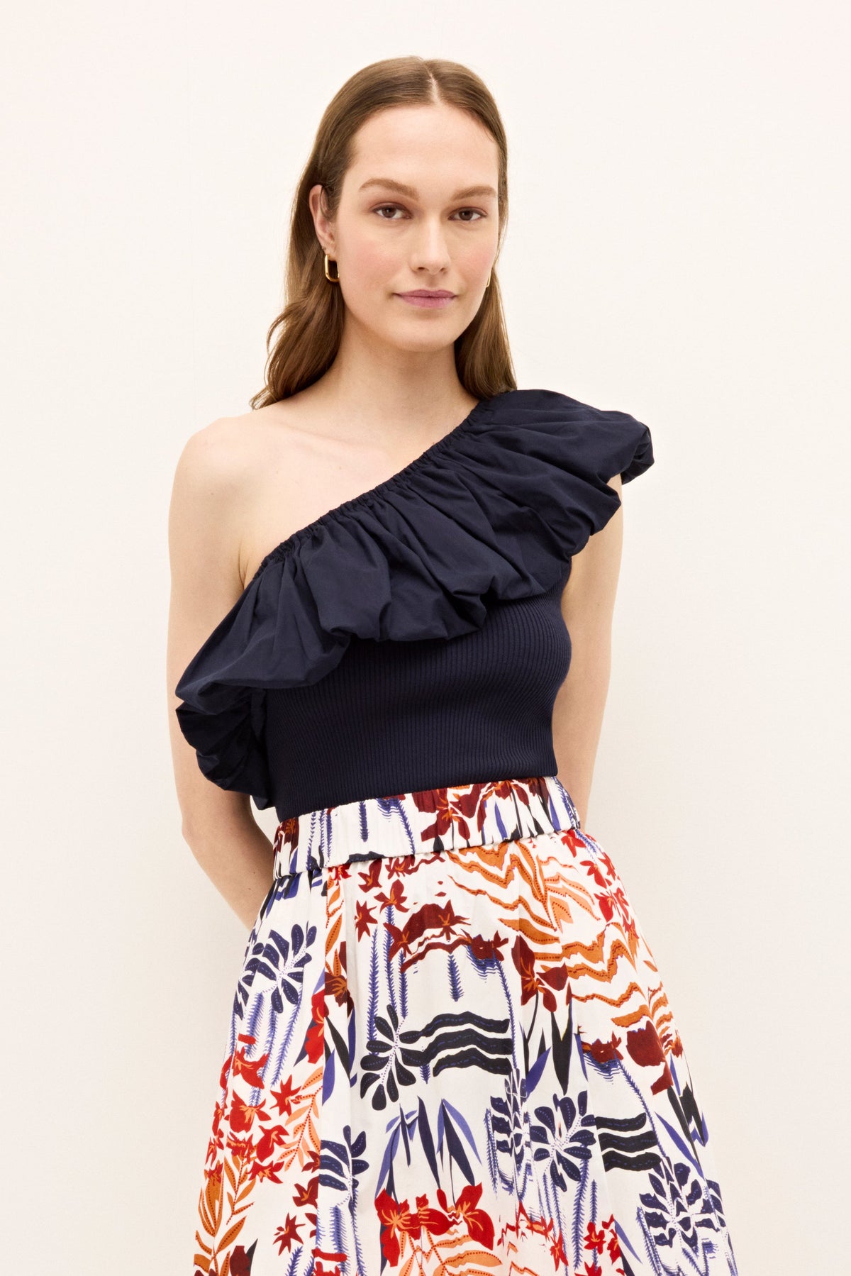 Lucy Top in Navy