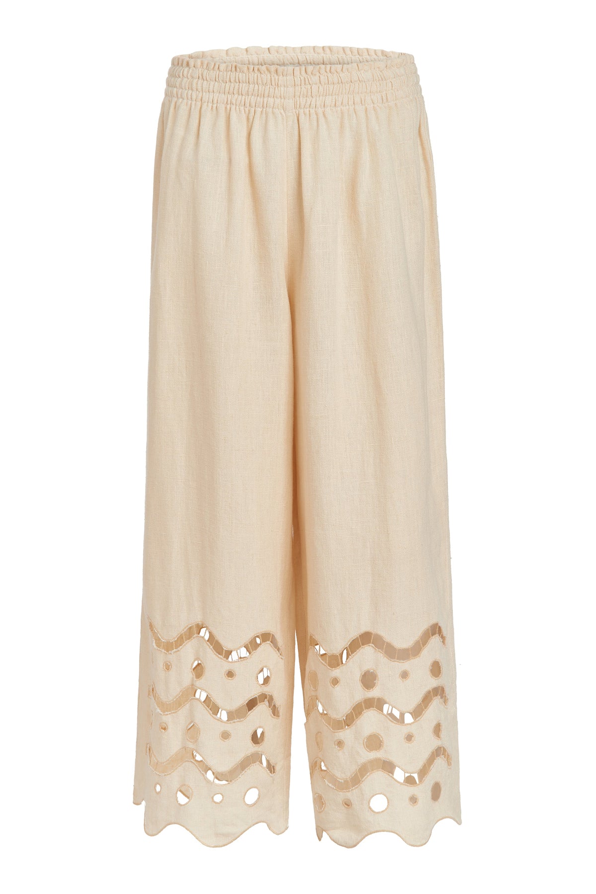 Marin Pant in Birch Eyelet