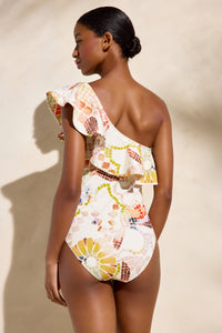 Marissa One Piece in Travertine
