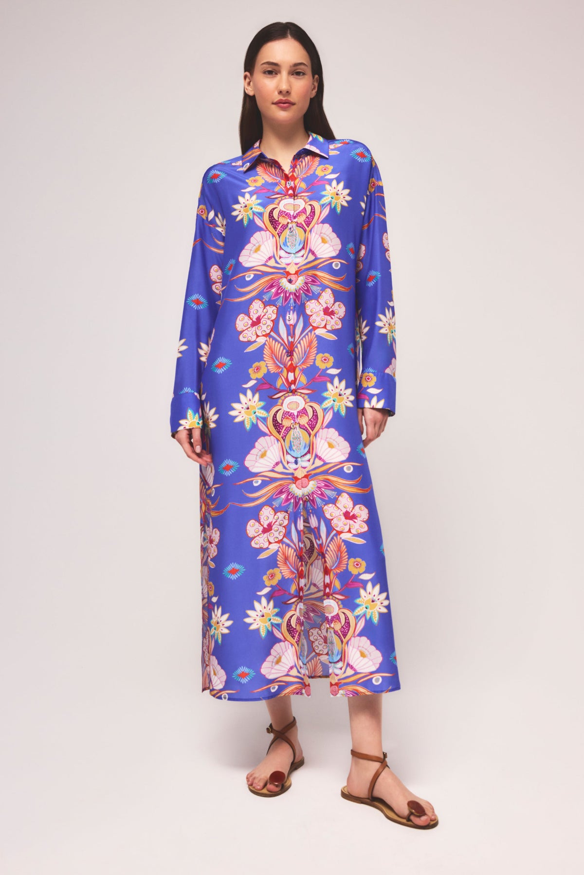 Marine Dress in Narcissus