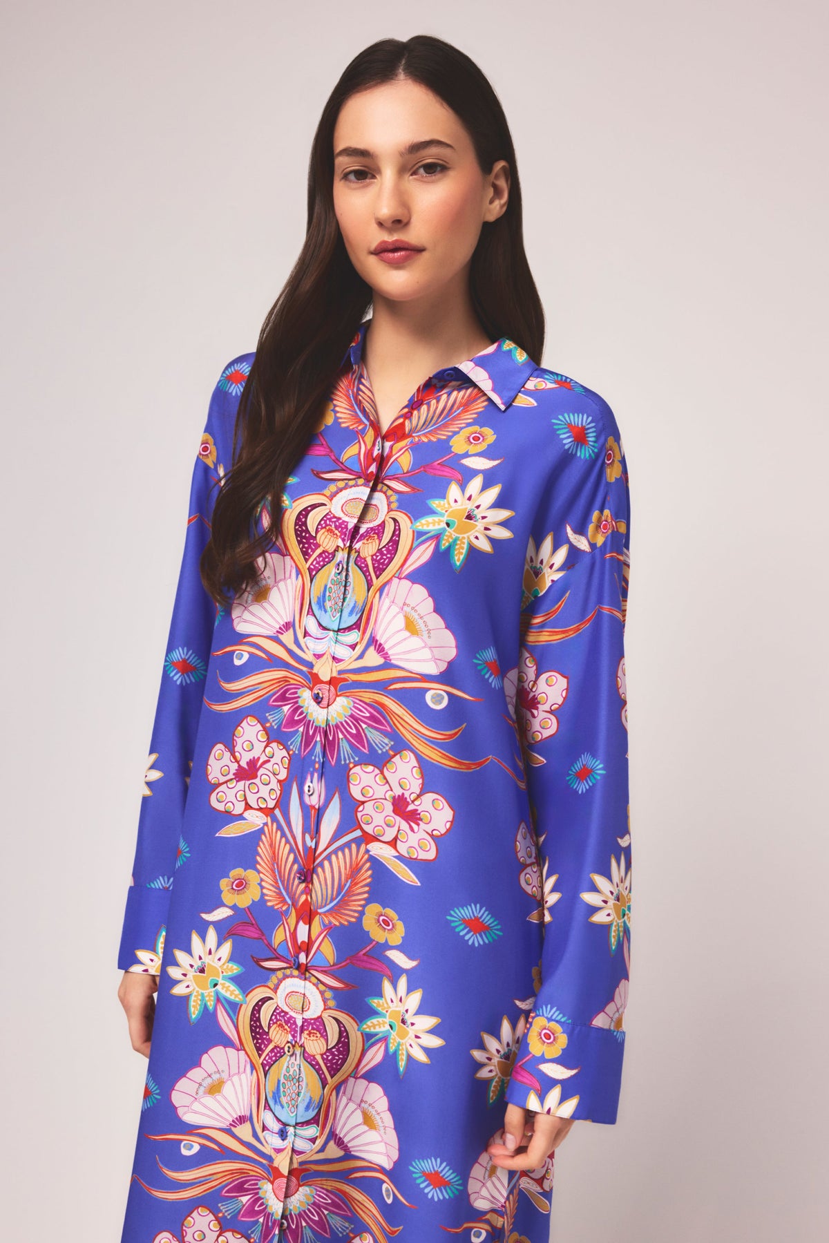 Marine Dress in Narcissus