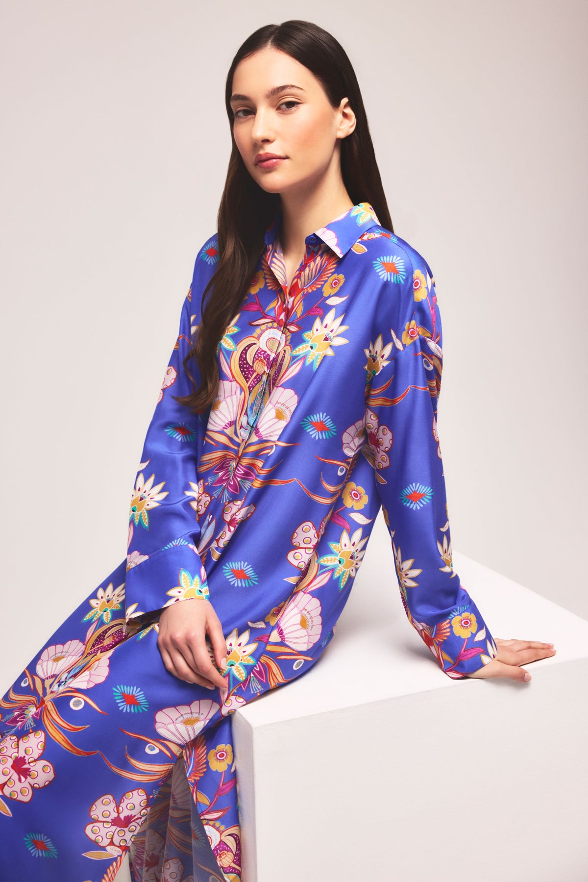 Marine Dress in Narcissus