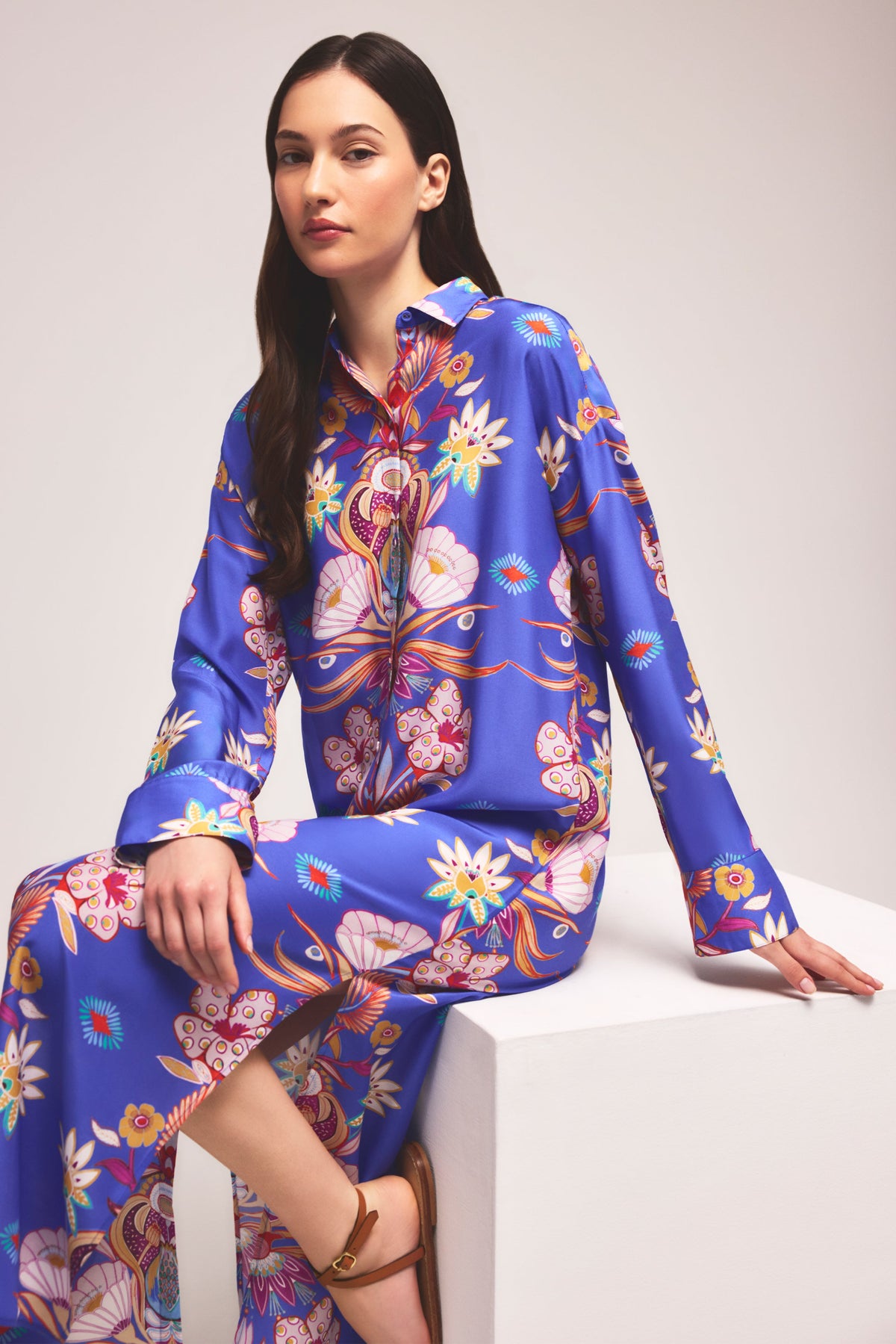 Marine Dress in Narcissus