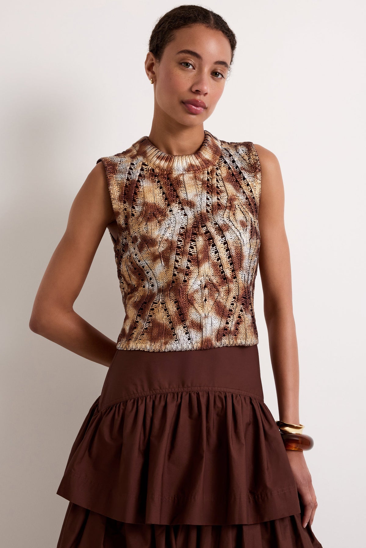 Mcguire Top in Mink