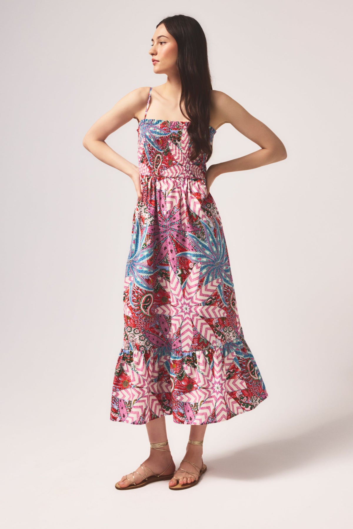 Neeley Dress in Arcadia