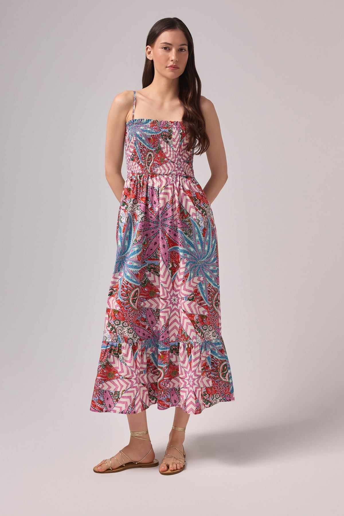 Neeley Dress in Arcadia