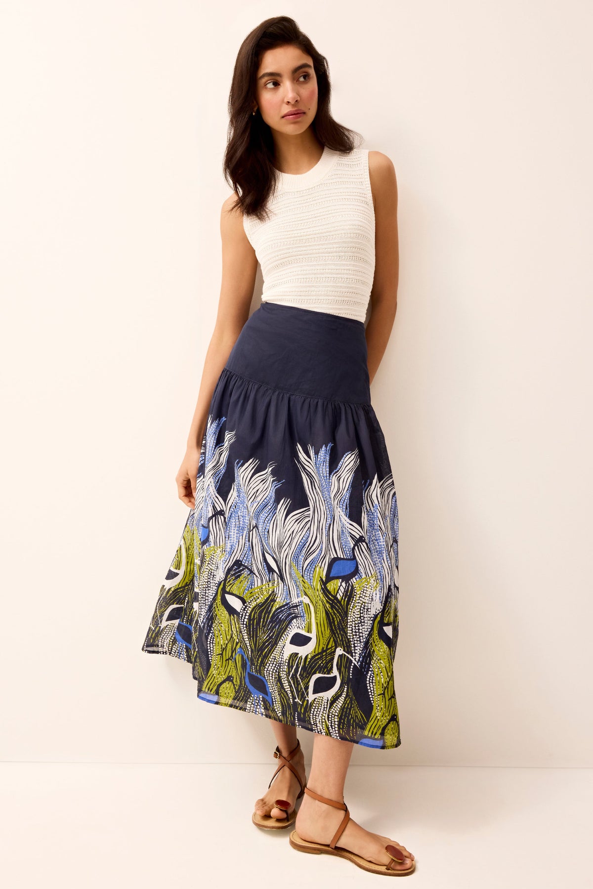 Owens Skirt in Heron