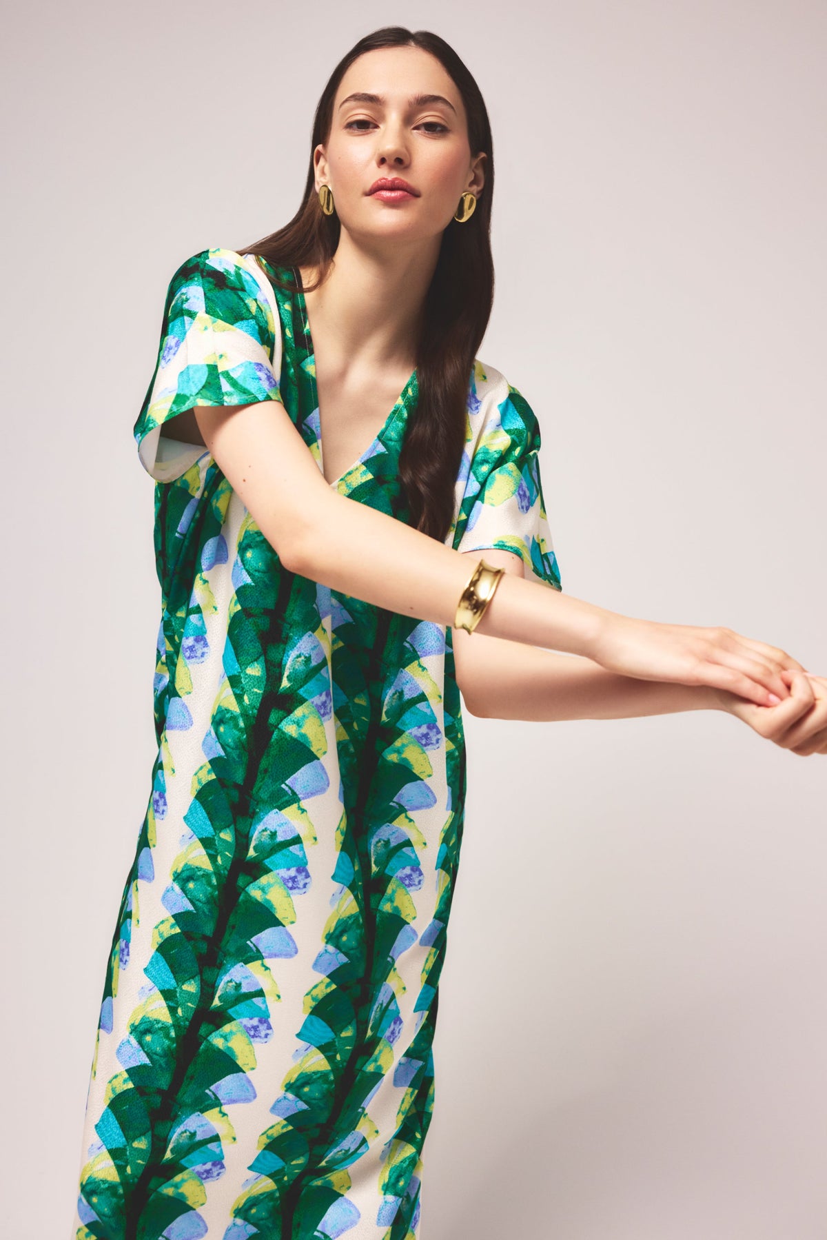 Nina Caftan in Gingko