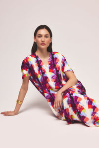Nina Caftan in Poppy