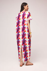 Nina Caftan in Poppy