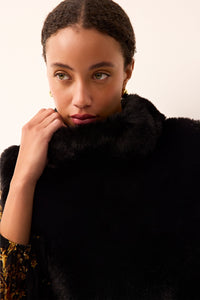 Cordelia Popover in Black