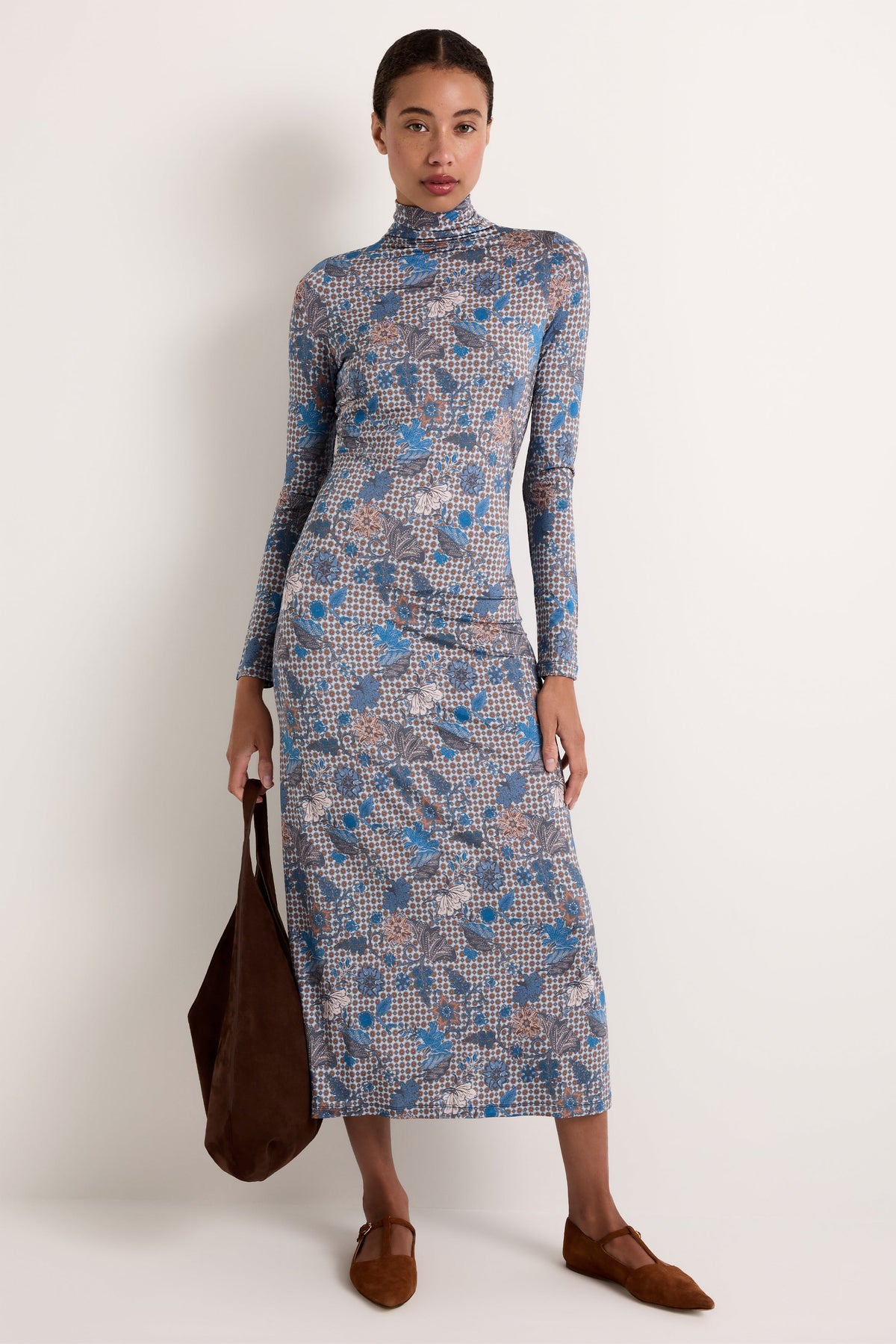 Paxton Dress in Aegean