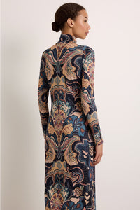 Paxton Dress in Saddle