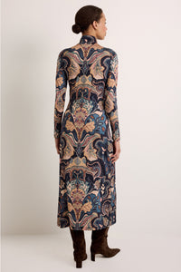 Paxton Dress in Saddle