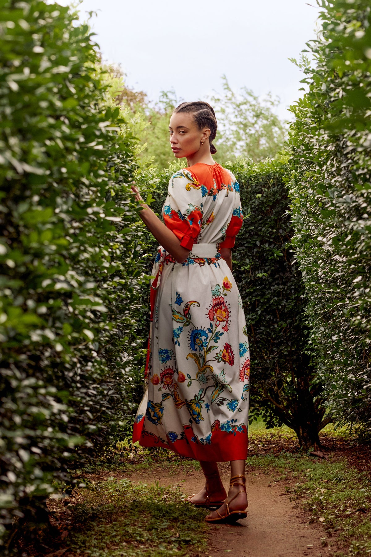 Rita Wrap Dress in Cartagena