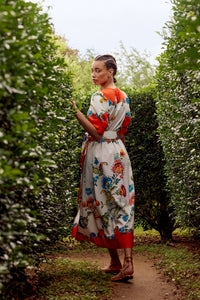 Rita Wrap Dress in Cartagena