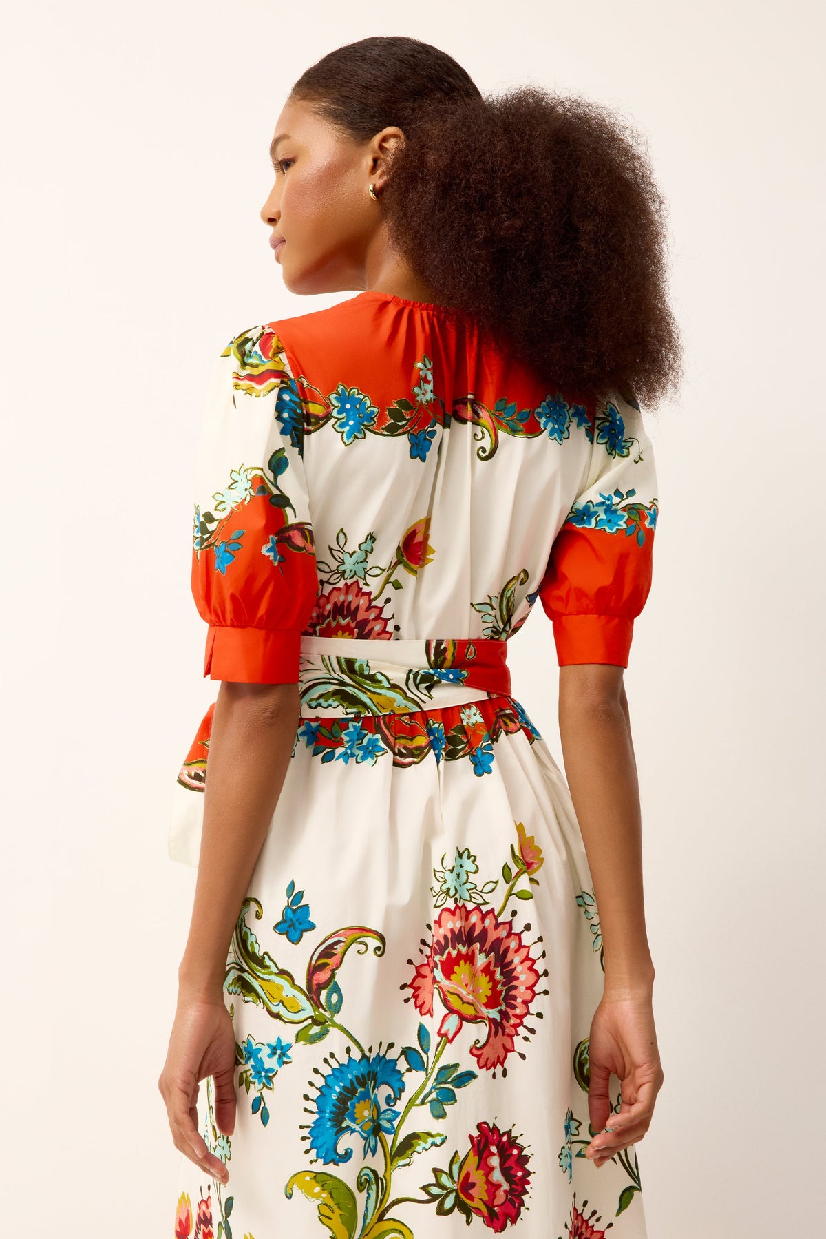 Rita Wrap Dress in Cartagena
