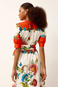Rita Wrap Dress in Cartagena