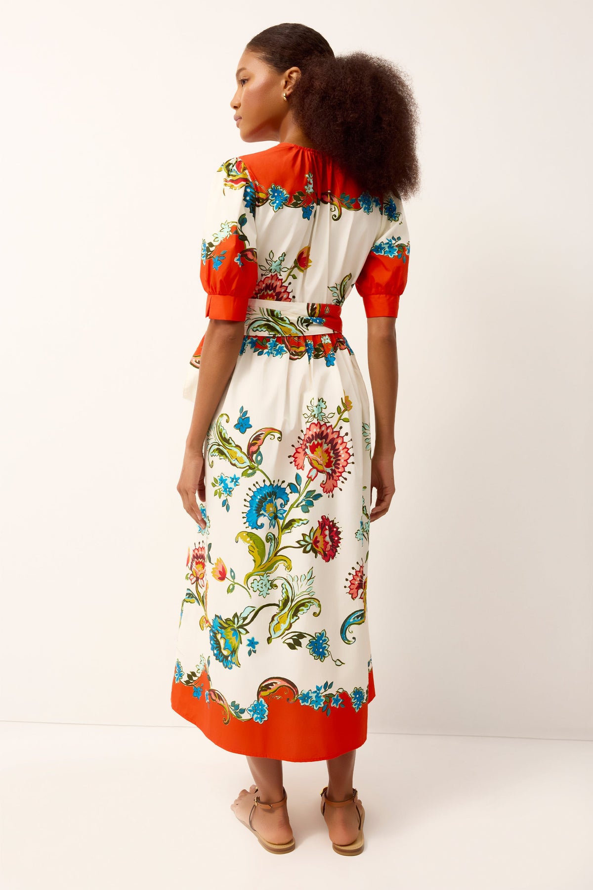 Rita Wrap Dress in Cartagena