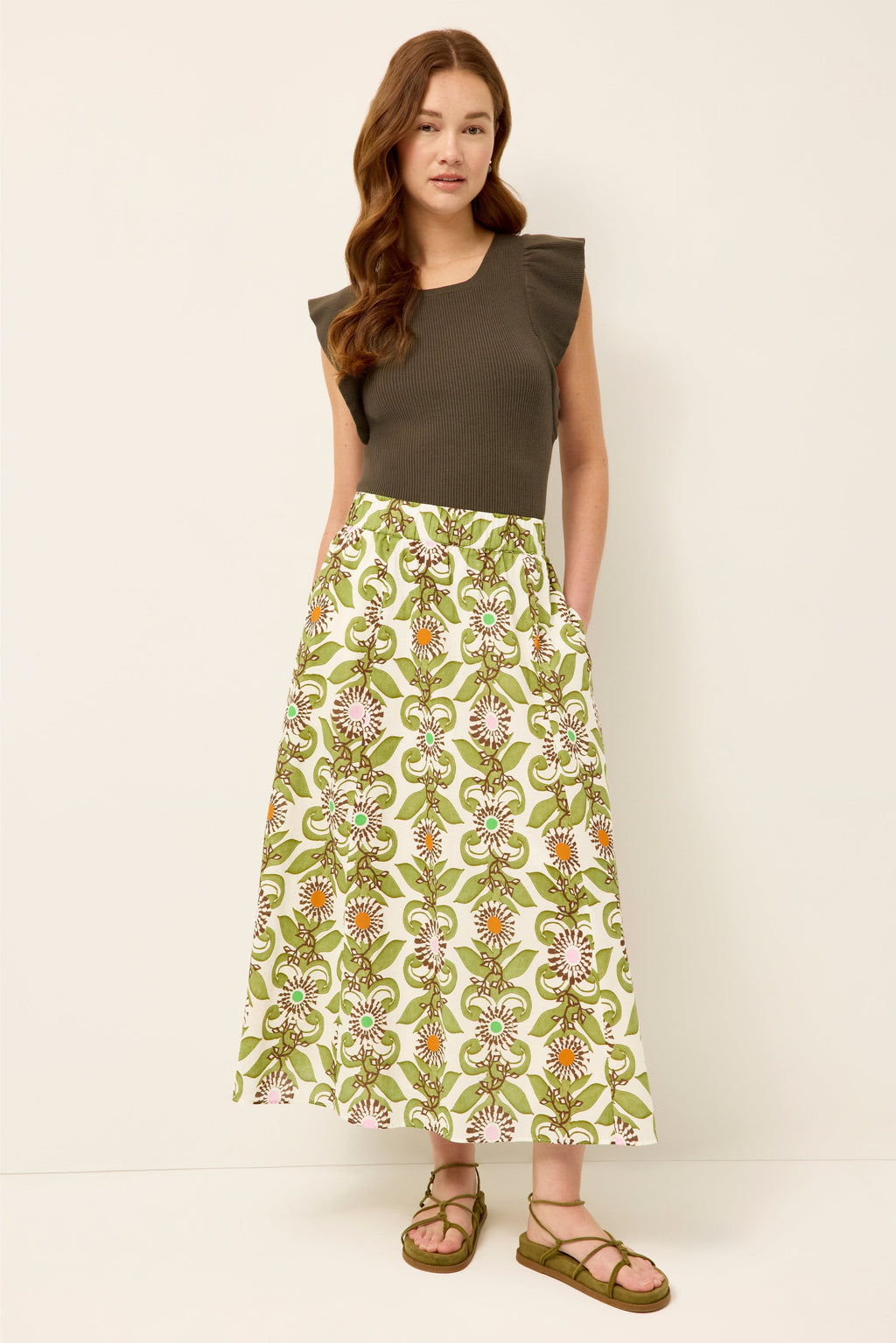 Sasha Skirt in Jardin