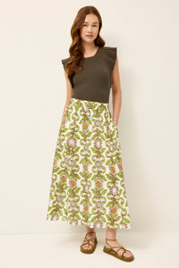 Sasha Skirt in Jardin