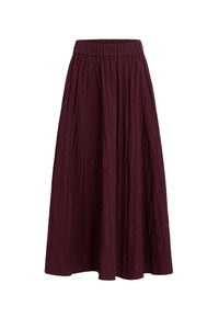 Sasha Skirt in Merlot