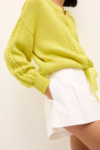 Odell Cardigan in Lemongrass