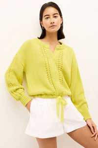 Odell Cardigan in Lemongrass