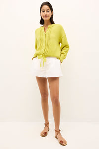 Odell Cardigan in Lemongrass