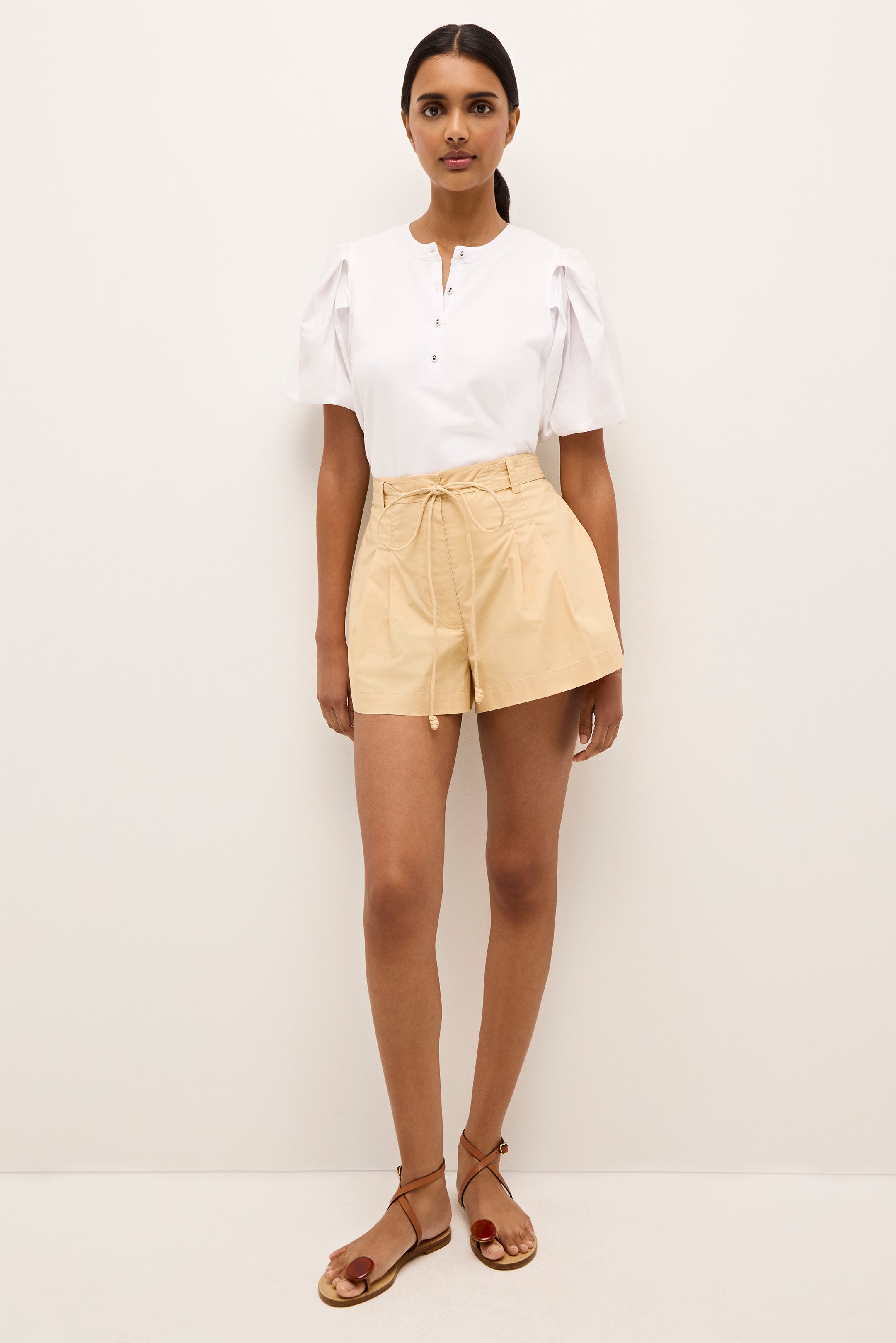 Lander Short in Beige