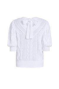 Sammie Sweater in White