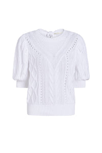 Sammie Sweater in White