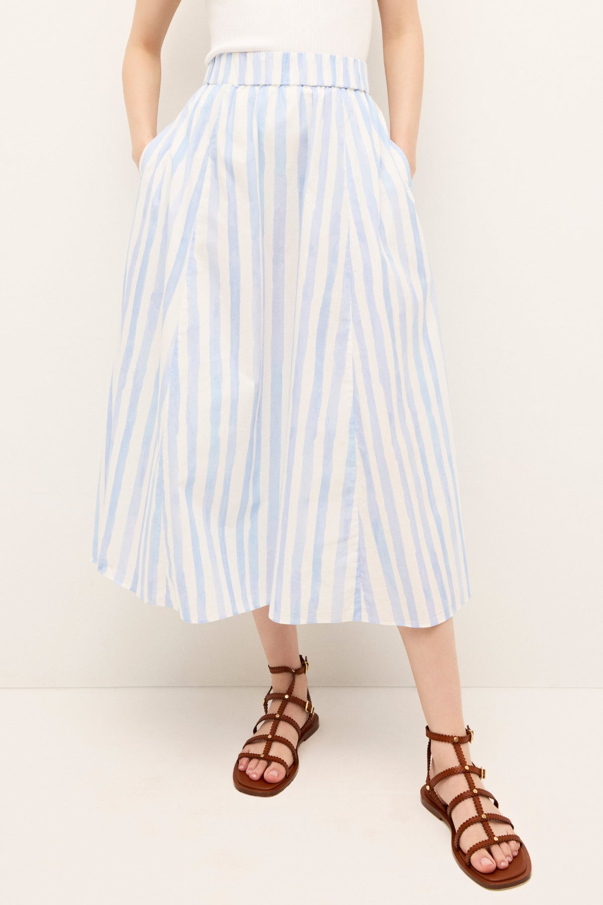 Sasha Skirt in Agua