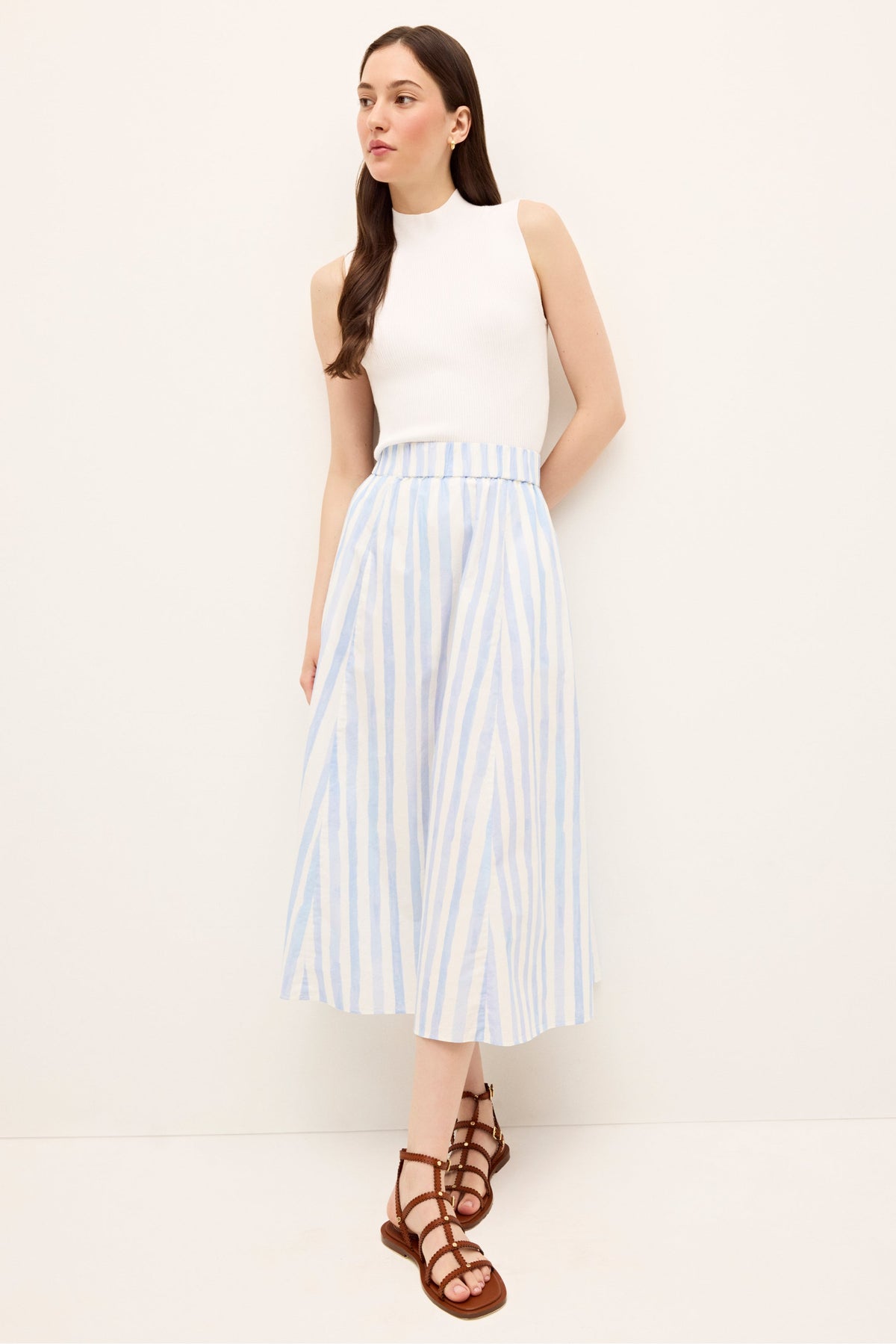 Sasha Skirt in Agua