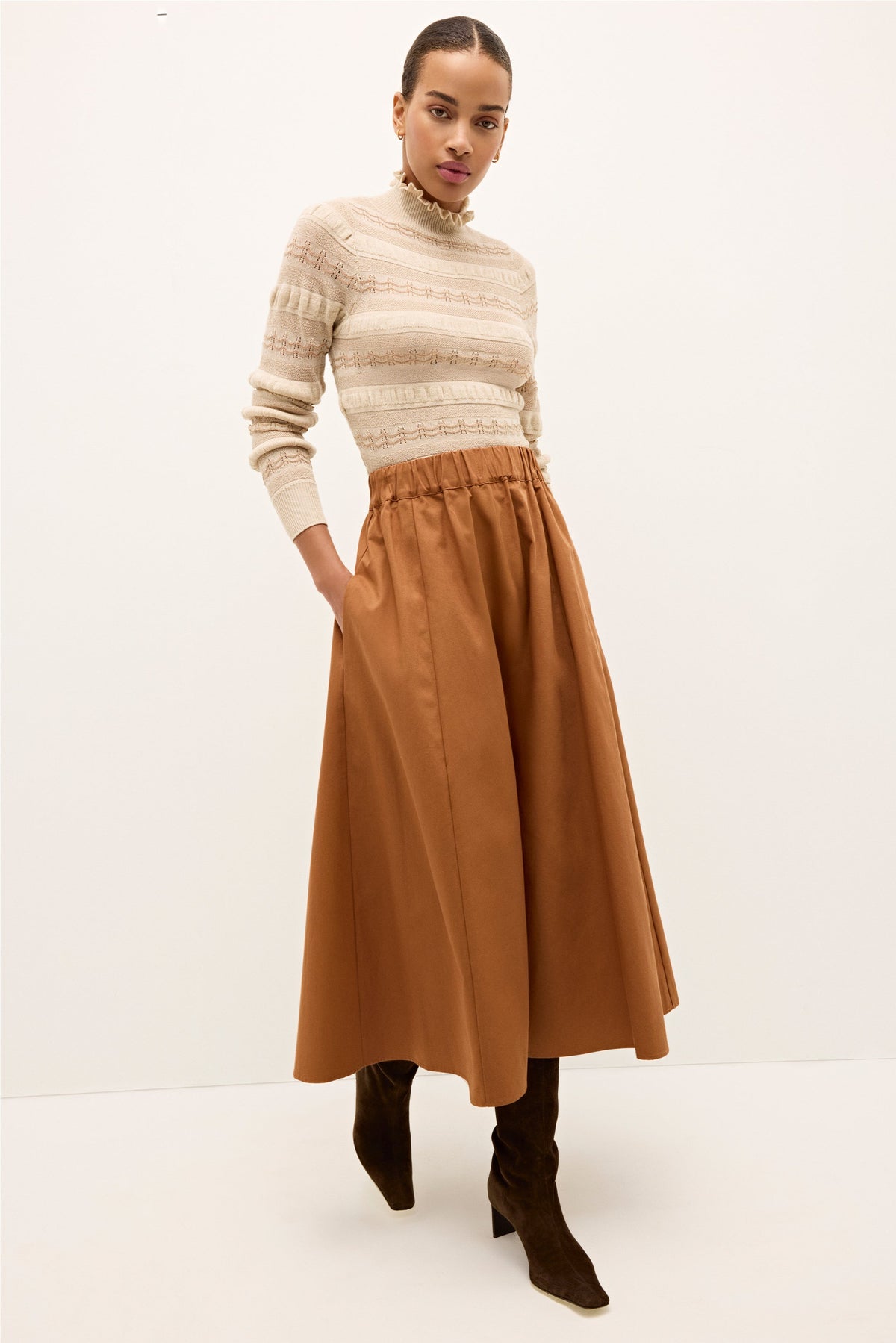 Addison Top in Buff