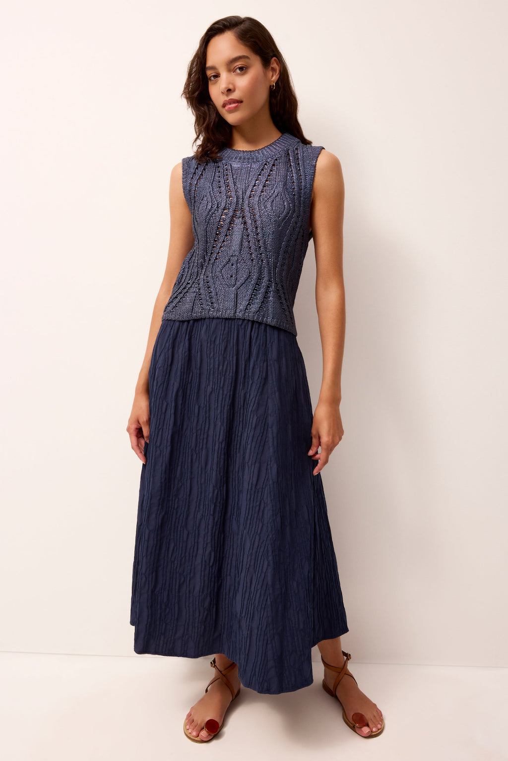 Sasha Skirt in Naval