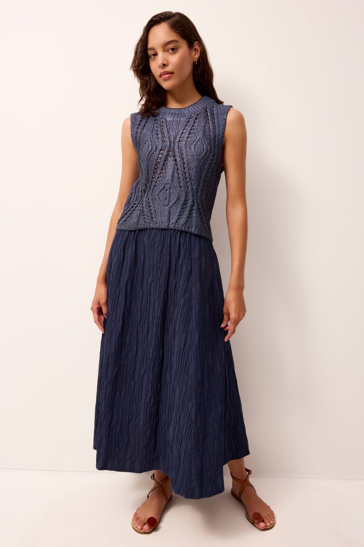 Sasha Skirt in Naval