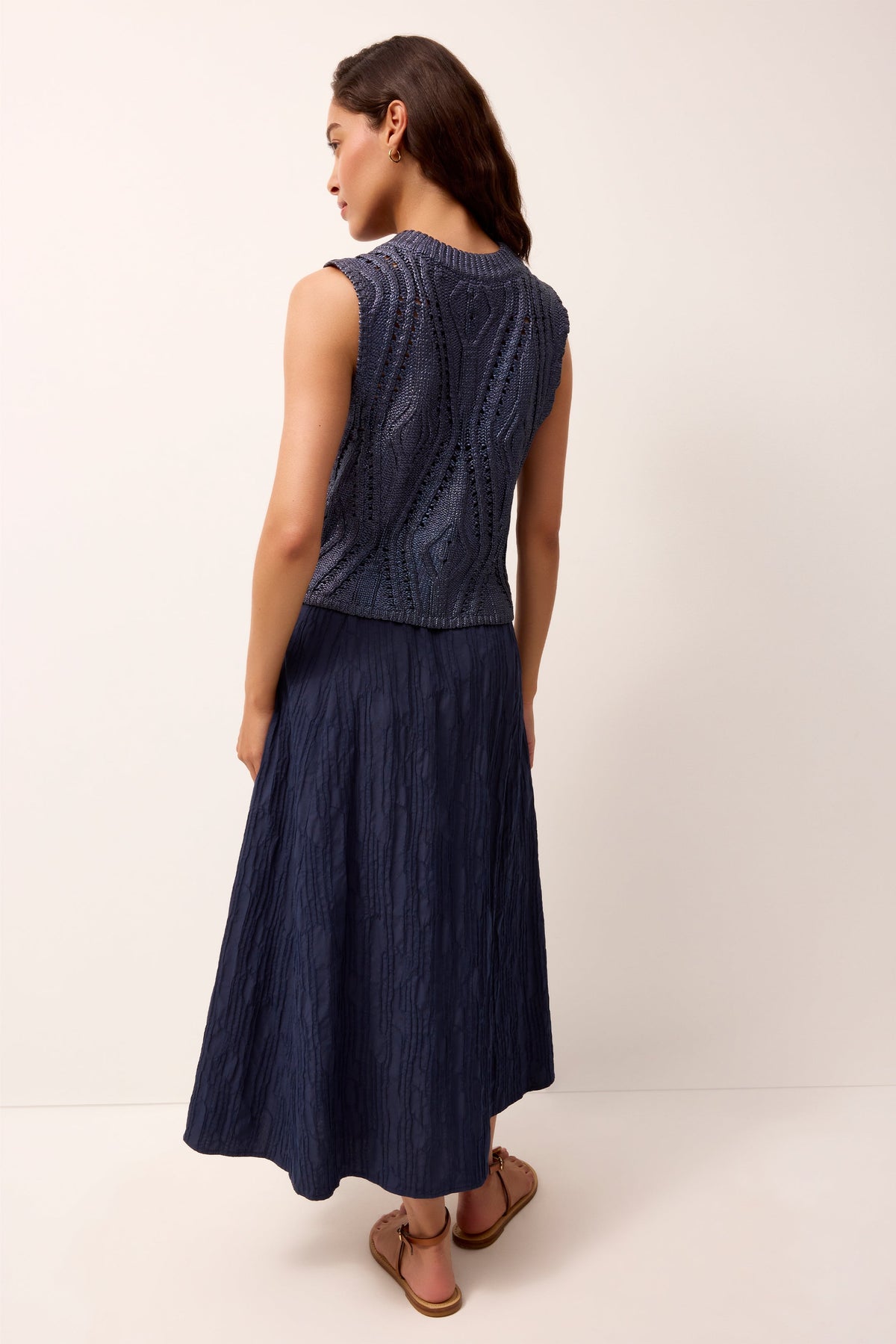 Sasha Skirt in Naval