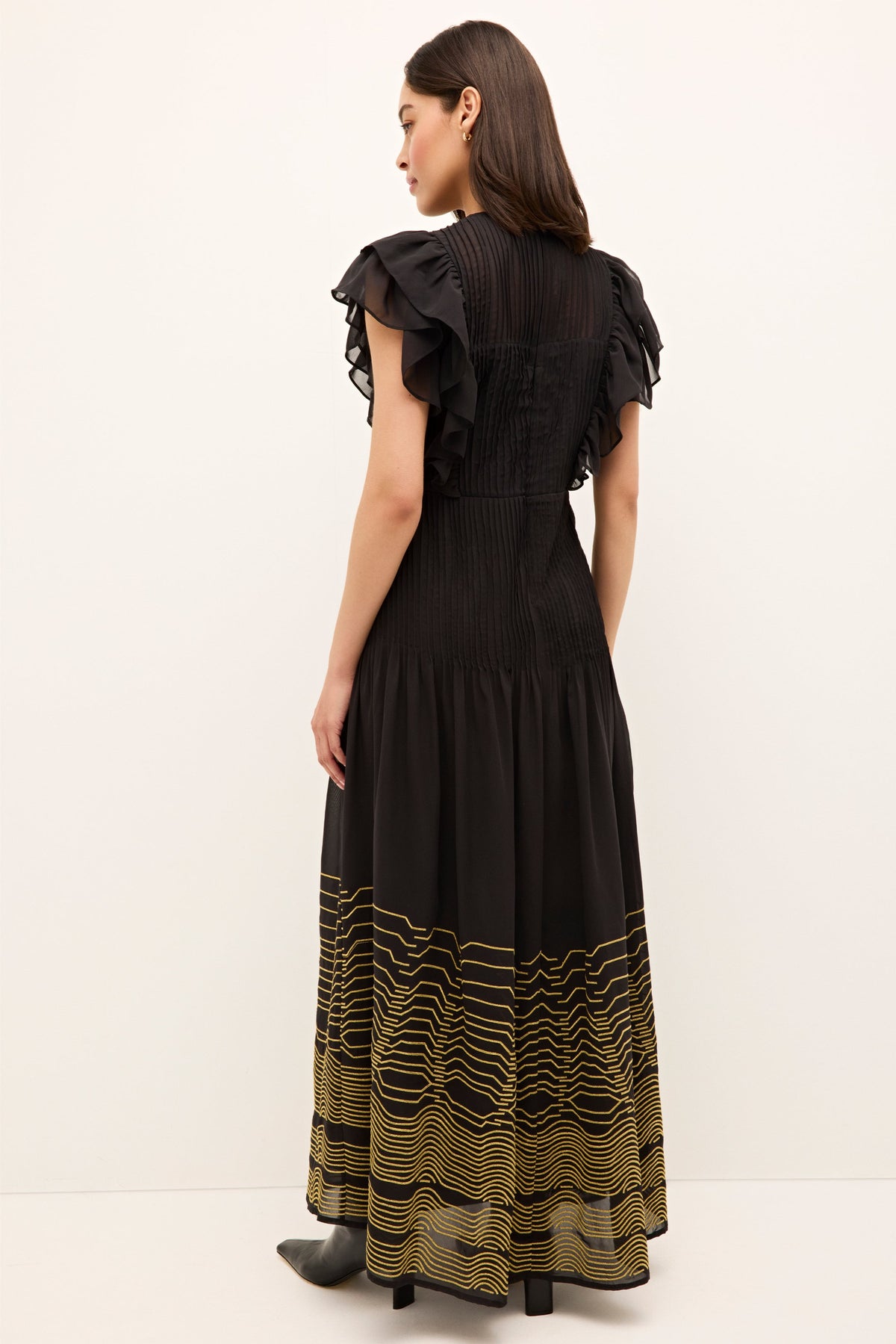 Winfrey Dress in Abyss