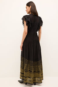 Winfrey Dress in Abyss